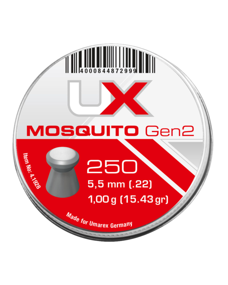 PLOMB PLAT 5.5mm (.22) MOSQUITO G2 - UX PLOMB PLAT 5.5mm (.22) MOSQUITO G2 - UX