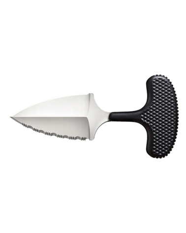 Urban Edge – Cold Steel, couteau de cou compact double tranchant AUS8 avec étui Kydex