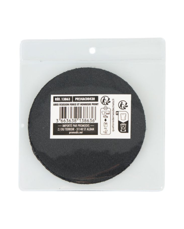 Patch rond Force et Honneur 8 cm avec soldat et drapeau français A.R.E.S. Patch rond Force et Honneur 8 cm avec soldat et drapeau français A.R.E.S.