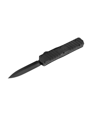 Couteau automatique HK SP02 Noir Böker avec lame Spear Point double tranchant en acier D2
