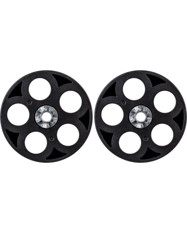 Lot de 2 barillets T4E TR68 calibre .68, capacité 5 coups Lot de 2 barillets T4E TR68 calibre .68, capacité 5 coups