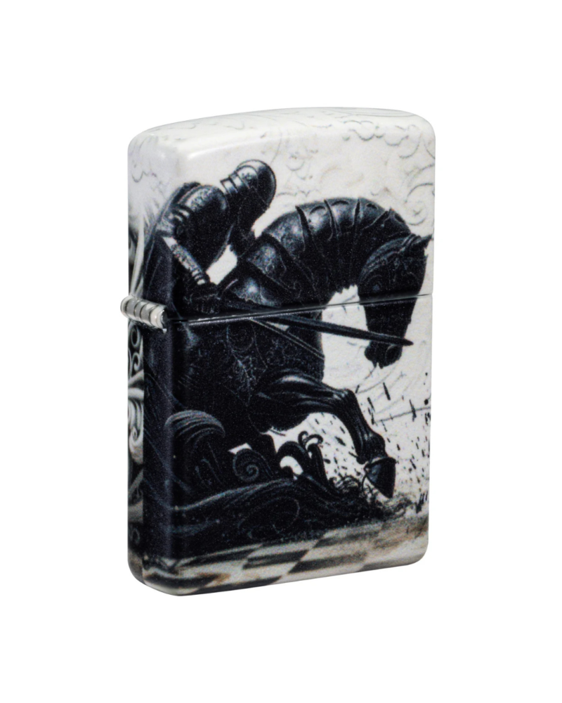 BRIQUET BLACK KNIGHT DESIGN - ZIPPO BRIQUET BLACK KNIGHT DESIGN - ZIPPO