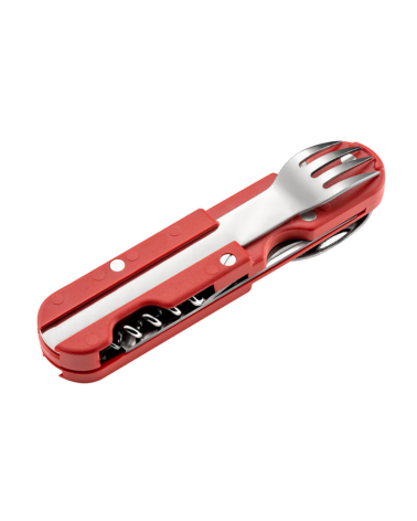 Couteau Tatou Rouge multifonctions TB Outdoor avec lame inox et étui nylon Couteau Tatou Rouge multifonctions TB Outdoor avec lame inox et étui nylon