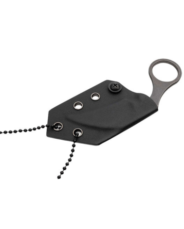 Couteau Bad Moon Böker Plus karambit fixe acier D2 finition stonewash livré avec étui Kydex