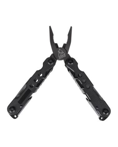 Pince multifonction Crab Ares avec 12 outils en acier finition titanium et étui ceinture Pince multifonction Crab Ares avec 12 outils en acier finition titanium et étui ceinture