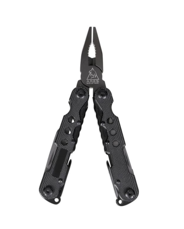 Pince multifonction Crab Ares avec 12 outils en acier finition titanium et étui ceinture Pince multifonction Crab Ares avec 12 outils en acier finition titanium et étui ceinture