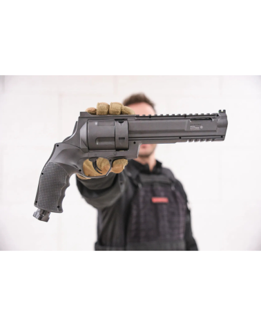 Pack TR68 Gen2 T4E revolver calibre .68 16 J avec 100 billes d’entraînement et 5 capsules CO₂ 12 g