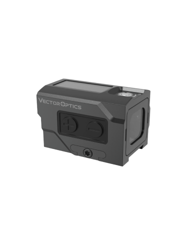 Viseur Frenzy Plus 1x18x20 Solar Vector Optics avec réticule 3 MOA et cercle, alimentation solaire et étanchéité IP67