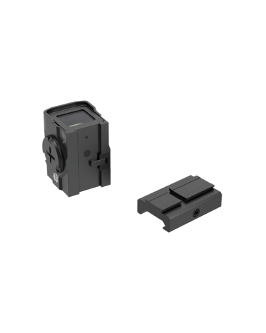 Viseur Frenzy Plus 1x18x20 Solar Vector Optics avec réticule 3 MOA et cercle, alimentation solaire et étanchéité IP67