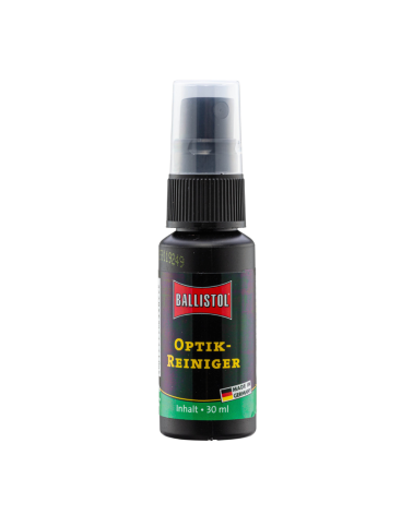 Nettoyant optique Ballistol 30 ml en spray avec effet antibuée, idéal pour lunettes de visée et jumelles
