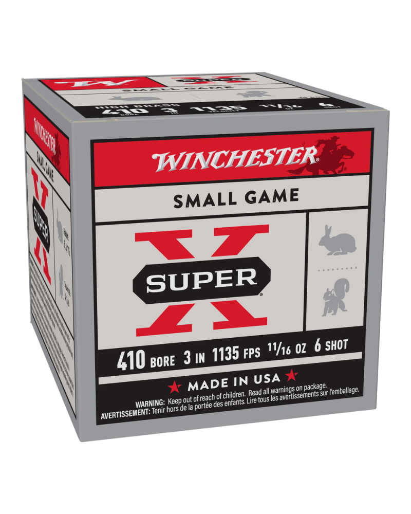 SUPER X-HIGH BRASS 410/76 19.5g x25 - WINCHESTER SUPER X-HIGH BRASS 410/76 19.5g x25 - WINCHESTER