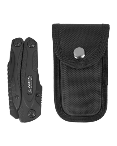 Pince Crabe Luxe A.R.E.S. multifonction 14 en 1 en acier inoxydable 420 avec étui nylon Pince Crabe Luxe A.R.E.S. multifonction 14 en 1 en acier inoxydable 420 avec étui nylon