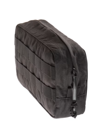 Clawgear Large Horizontal Utility Pouch Core noire avec système MOLLE et fermeture éclair double sens Clawgear Large Horizontal Utility Pouch Core noire avec système MOLLE et fermeture éclair double sens