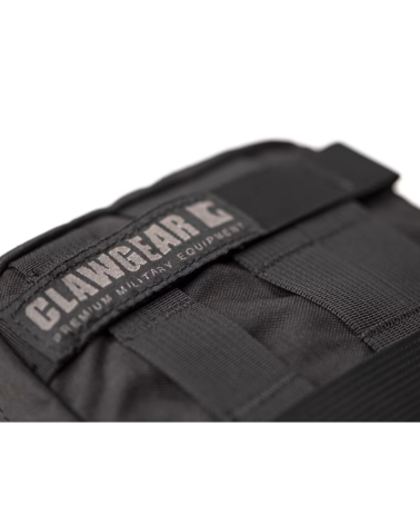 Clawgear Large Horizontal Utility Pouch Core noire avec système MOLLE et fermeture éclair double sens Clawgear Large Horizontal Utility Pouch Core noire avec système MOLLE et fermeture éclair double sens