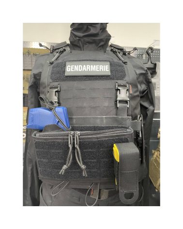 Poche Tiger Tailor Cordura laser-cut pour grenade 40×46 et cartouche Taser X7 (longueur max 100 mm) — développée avec la CSI75 Poche Tiger Tailor Cordura laser-cut pour grenade 40×46 et cartouche Taser X7 (longueur max 100 mm) — développée avec la CSI75