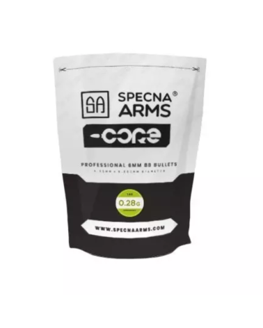 Billes biodégradables Specna Arms Core 0.28 g sachet 1 kg