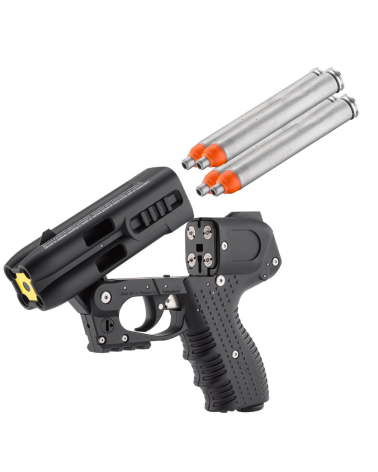 JPX 4 Laser Pro Piexon noir — Jet protecteur OC liquide 4 coups avec laser intégré, livré avec holster Kydex et 4 cartouches JPX 4 Laser Pro Piexon noir — Jet protecteur OC liquide 4 coups avec laser intégré, livré avec holster Kydex et 4 cartouches