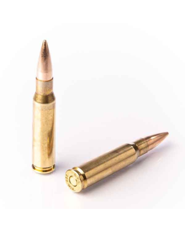 Cartouche .308 Winchester FMJ 147 gr Fiocchi (308 Winchester LL) – munition entraînement et cible