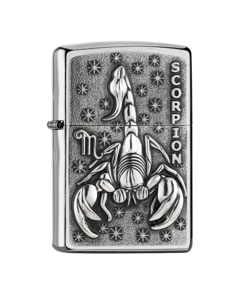 BRIQUET SIGNE SCORPION - ZIPPO BRIQUET SIGNE SCORPION - ZIPPO