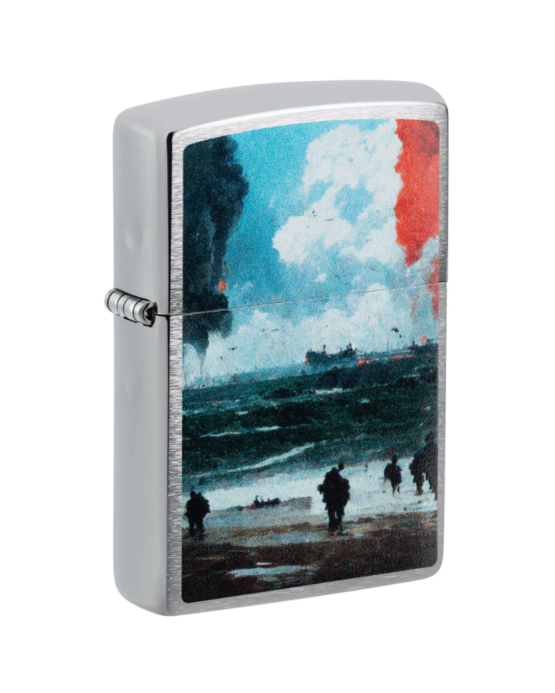 BRIQUET D-DAY LANDING – ZIPPO Édition Commémorative 80e Anniversaire BRIQUET D-DAY LANDING – ZIPPO Édition Commémorative 80e Anniversaire