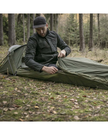 Abri bivvi Snugpak Stratosphere WGTE vert olive utilisé par les Forces Spéciales Abri bivvi Snugpak Stratosphere WGTE vert olive utilisé par les Forces Spéciales