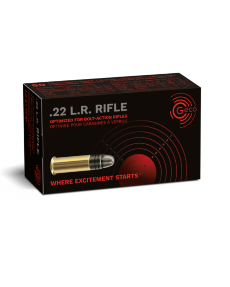 .22LR RIFLE x50 - GECO .22LR RIFLE x50 - GECO