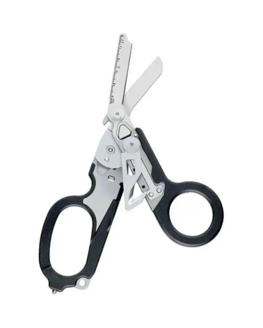 Ciseaux d’urgence Rhino Rescue 6-en-1 avec lames en acier inoxydable et fonctions tactiques pour EMS et premiers secours