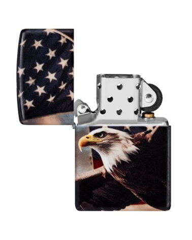 Briquet Zippo Eagle USA Flag Design – briquet tempête au motif du drapeau américain Briquet Zippo Eagle USA Flag Design – briquet tempête au motif du drapeau américain