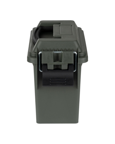 Boîte à munitions en plastique mini Fosco noire, étanche et robuste pour munitions et accessoires tactiques
