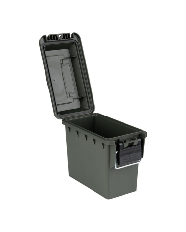 Boîte à munitions en plastique mini Fosco noire, étanche et robuste pour munitions et accessoires tactiques Boîte à munitions en plastique mini Fosco noire, étanche et robuste pour munitions et accessoires tactiques