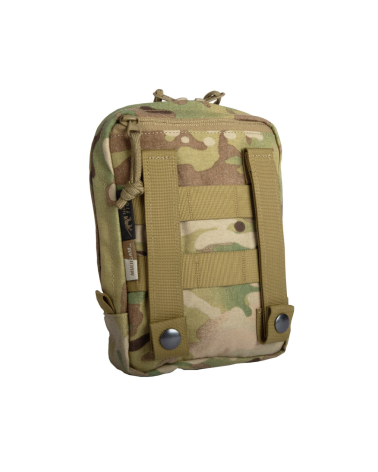TT Tac Pouch 5 Multicam Tasmanian Tiger, pochette tactique MOLLE avec ouverture zippée extra-large et couvre-pluie intégré TT Tac Pouch 5 Multicam Tasmanian Tiger, pochette tactique MOLLE avec ouverture zippée extra-large et couvre-pluie intégré