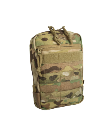 TT Tac Pouch 5 Multicam Tasmanian Tiger, pochette tactique MOLLE avec ouverture zippée extra-large et couvre-pluie intégré