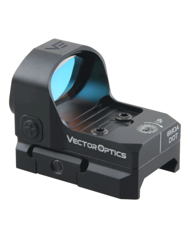 Frenzy 1×20×28 6 MOA Vector Optics — point rouge compact 6 MOA, montage Weaver inclus, idéal pour pistolet et tir dynamique Frenzy 1×20×28 6 MOA Vector Optics — point rouge compact 6 MOA, montage Weaver inclus, idéal pour pistolet et tir dynamique