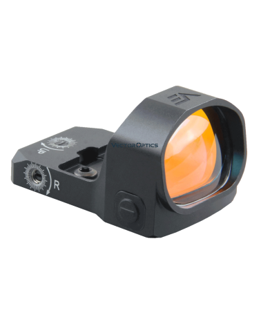 Frenzy 1×20×28 6 MOA Vector Optics — point rouge compact 6 MOA, montage Weaver inclus, idéal pour pistolet et tir dynamique