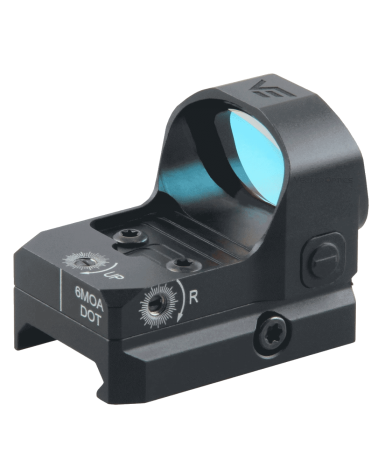 Frenzy 1×20×28 6 MOA Vector Optics — point rouge compact 6 MOA, montage Weaver inclus, idéal pour pistolet et tir dynamique Frenzy 1×20×28 6 MOA Vector Optics — point rouge compact 6 MOA, montage Weaver inclus, idéal pour pistolet et tir dynamique