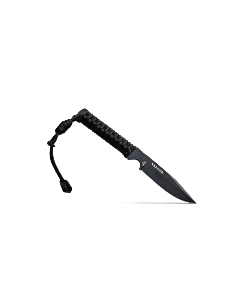 WILD TECH 4 PARACORDE NOIR LAME EPOXY NOIRE - WILDSTEER WILD TECH 4 PARACORDE NOIR LAME EPOXY NOIRE - WILDSTEER