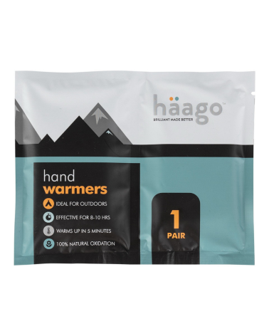 coussinets thermiques à activation par l’air pour garder les mains au chaud jusqu’à 7 heures.