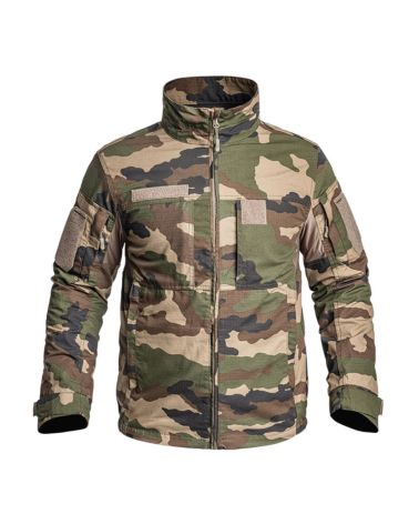 Veste courte Fighter CE A10 Equipment camo FR en tissu Ripstop 5.0 avec traitements TEFLON et IR-PROTECT