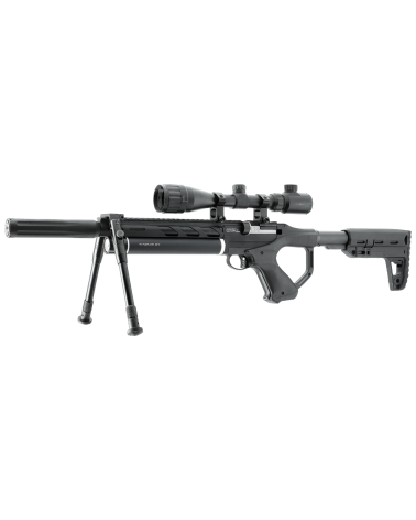 UX NOTOS Carbine PCP Umarex avec lunette 3-9x40 et bipied — carabine PCP 4,5 mm prête à l’emploi pour le tir sportif UX NOTOS Carbine PCP Umarex avec lunette 3-9x40 et bipied — carabine PCP 4,5 mm prête à l’emploi pour le tir sportif