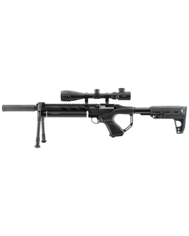 UX NOTOS Carbine PCP Umarex avec lunette 3-9x40 et bipied — carabine PCP 4,5 mm prête à l’emploi pour le tir sportif