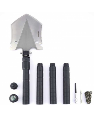 Pelle 14 en 1 Frigate Nextool MT30 — outil de survie multifonction ultra résistant pour camping et aventure