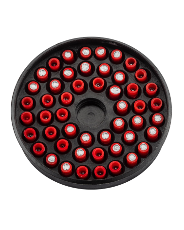 Plombs explosif plat 4,5 mm The Black Ops Soul lot de 50 — diabolo tête plate rouge provoquant un effet sonore à l’impact