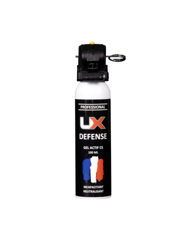 Bombe UX Pro Gel CS 100 ml avec poignée standard – Défense professionnelle et précise