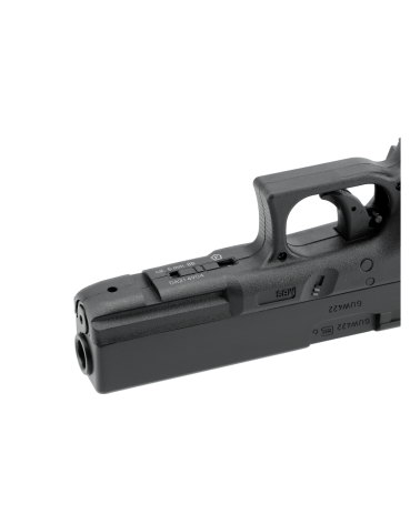 Pistolet Glock 22 Gen4 6 mm CO2 2 J Noir par GLOCK Perfection avec culasse métallique et chargeur tout en un 14 billes