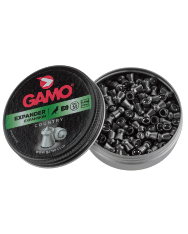 Plombs Expander pointu 4,5 mm Gamo conditionnement 250 pièces — diabolo pour expansion maximale et trajectoire stable