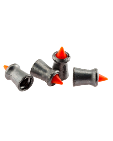 Plombs Red Fire 4,5 mm Gamo, conditionnement 125 pièces, pointe polymère et noyau renforcé pour expansion maximale