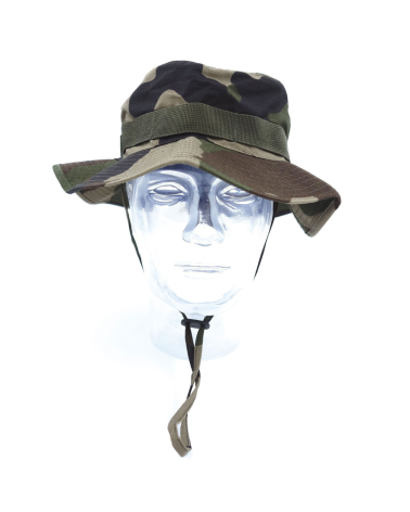 Bonnie Hat camouflage CE Opex, chapeau de brousse militaire déperlant en tissu ripstop