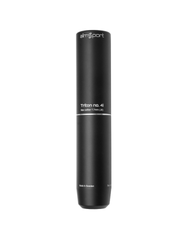 Modérateur Triton No.4 7.7 mm 14x1 AimSport — silencieux compact pour chasse dynamique avec housse néoprène