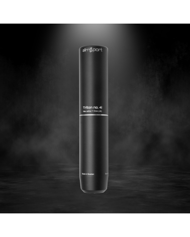 Modérateur Triton No.4 7.7 mm 14x1 AimSport — silencieux compact pour chasse dynamique avec housse néoprène