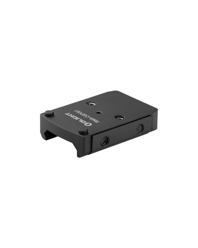 Adaptateur Olight RMR pour rail Picatinny 21 mm compatible viseur Osight
